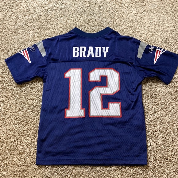 Youth Tom Brady Patriots Jersey Medium ( 10-12) - Picture 5 of 8
